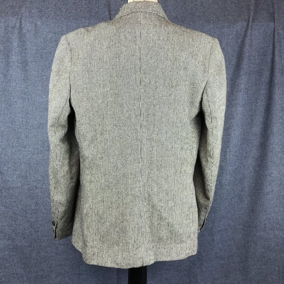 Vintage Stephan Douglas Wool Polyester Bland Skirt Suit w Lime Green Shirt - Picture 2 of 11